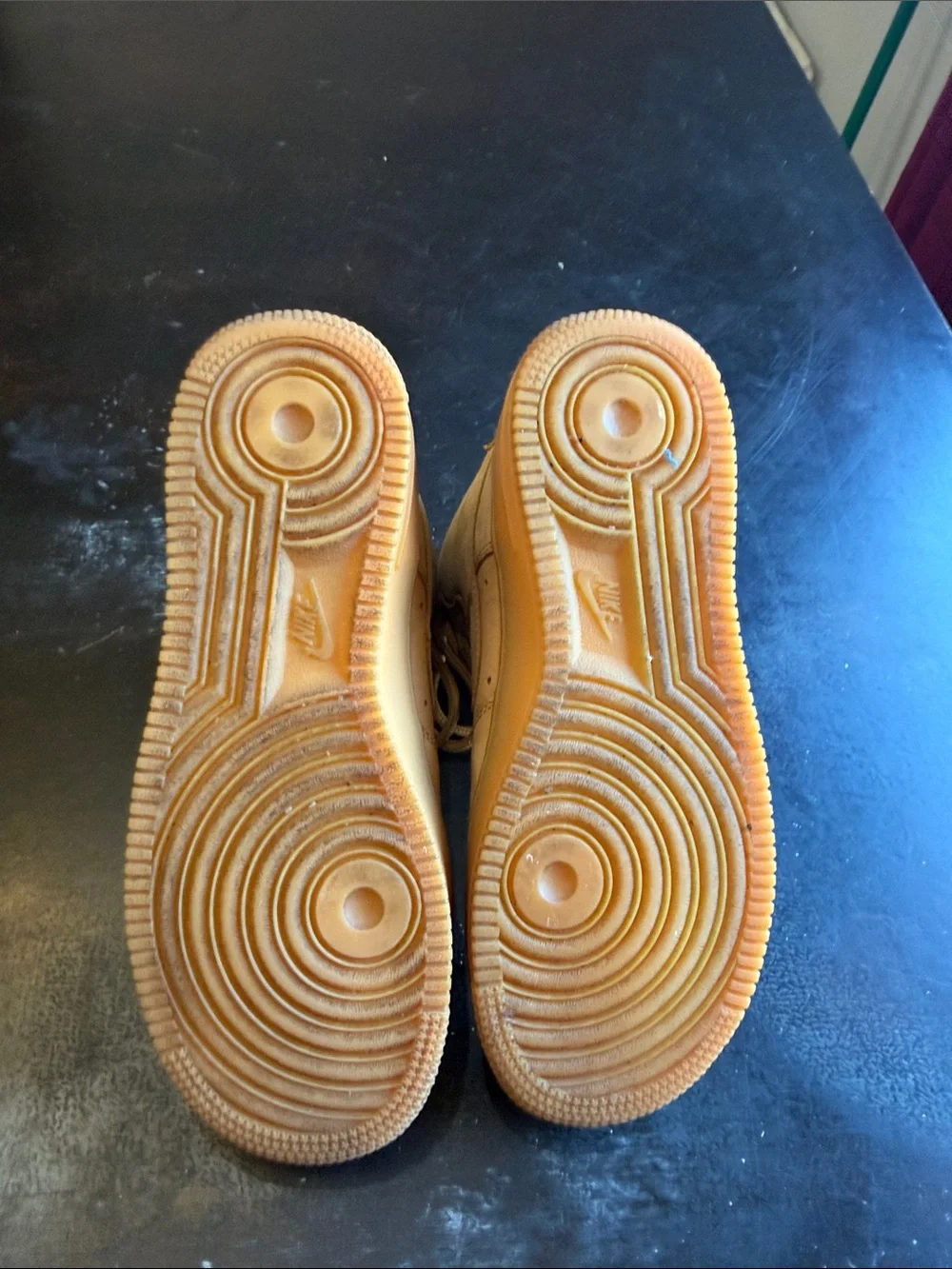 Nike High-Top Boots in Wheat Tan